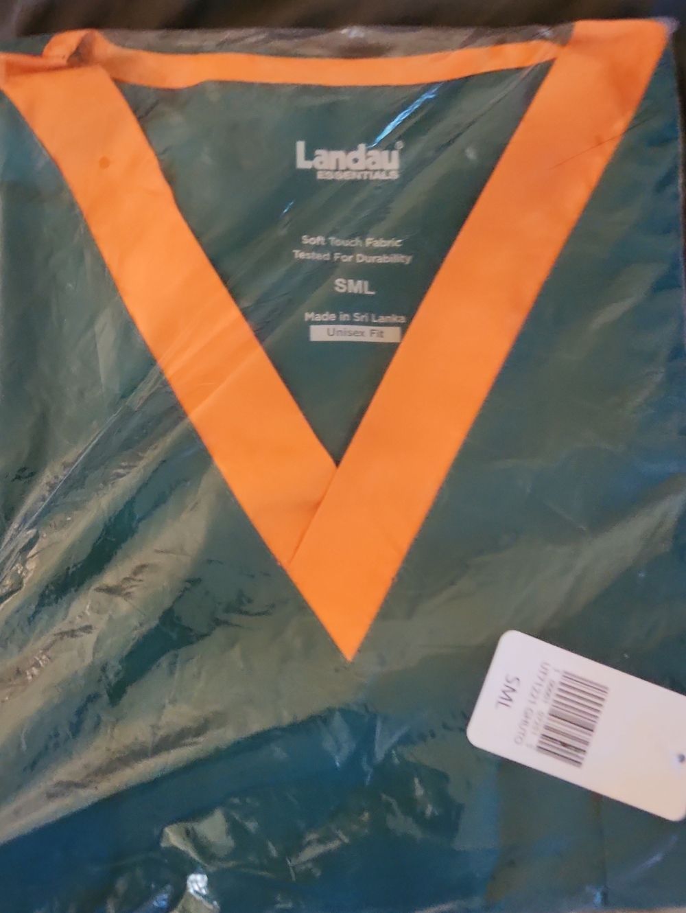 Landau Scrub Top V Neck